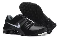 nike shox zoom current r4 new carbone blanc